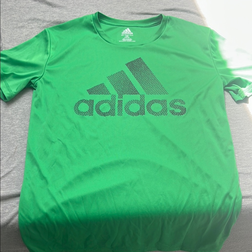 Adidas Men's Green T-Shirt